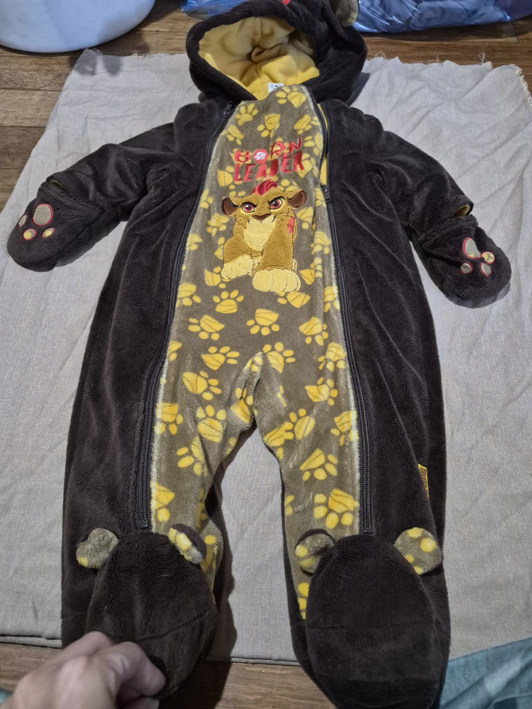 Disney Lion King Baby Bunting Suit 6-12M