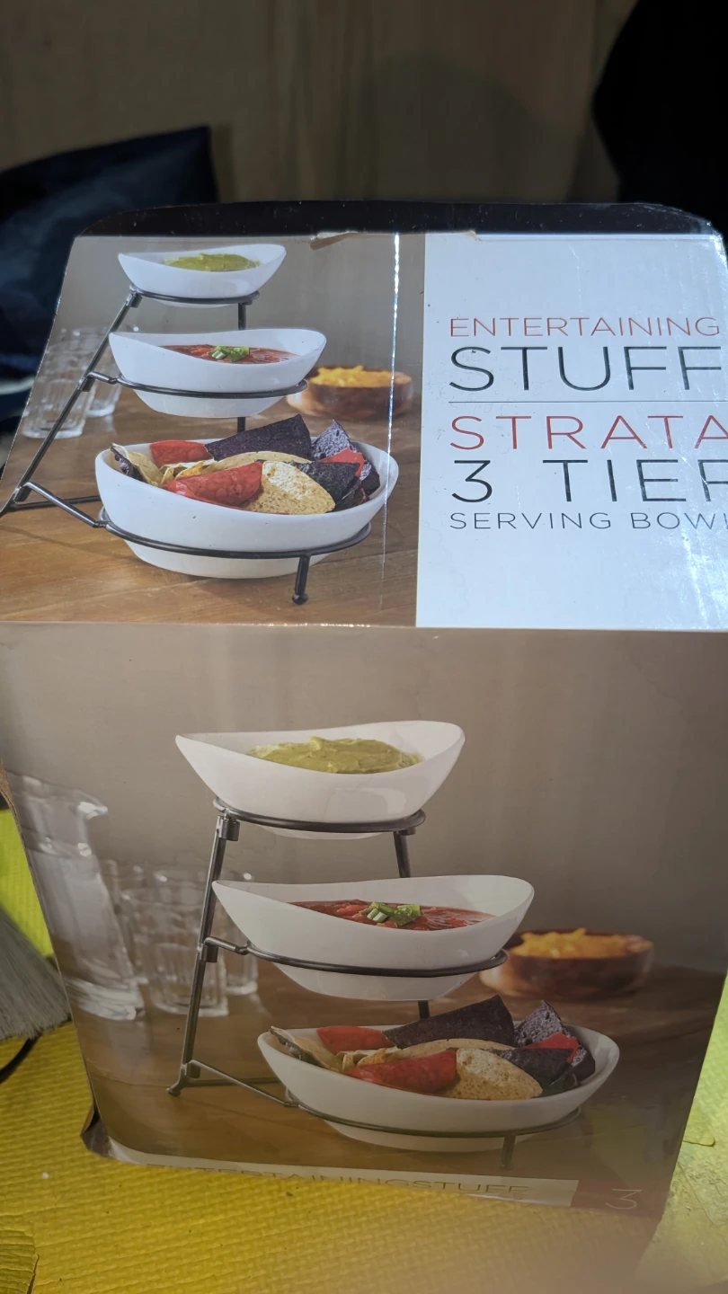 Entertaining Stuff 3-Tier Serving Bowls - photo 2