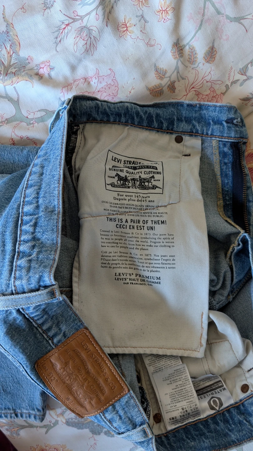 Levi's 512 Taper Jeans W32 L34 - photo 4