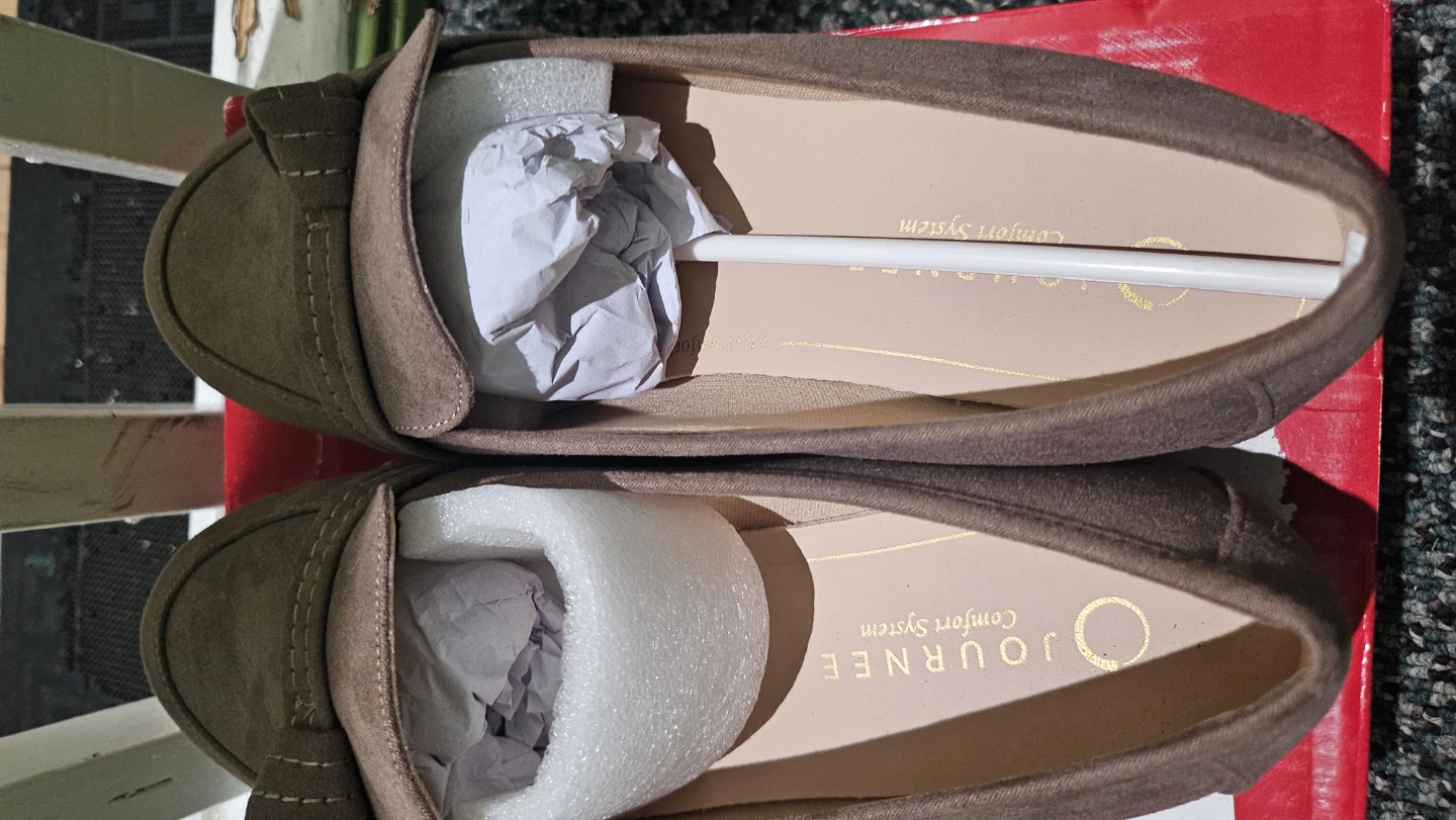 Journee Collection Brown Suede Loafers - photo 5