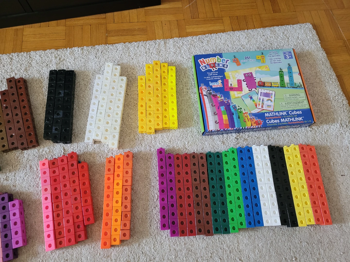 NUMBER BLOCKS mathlink cubes - photo 4
