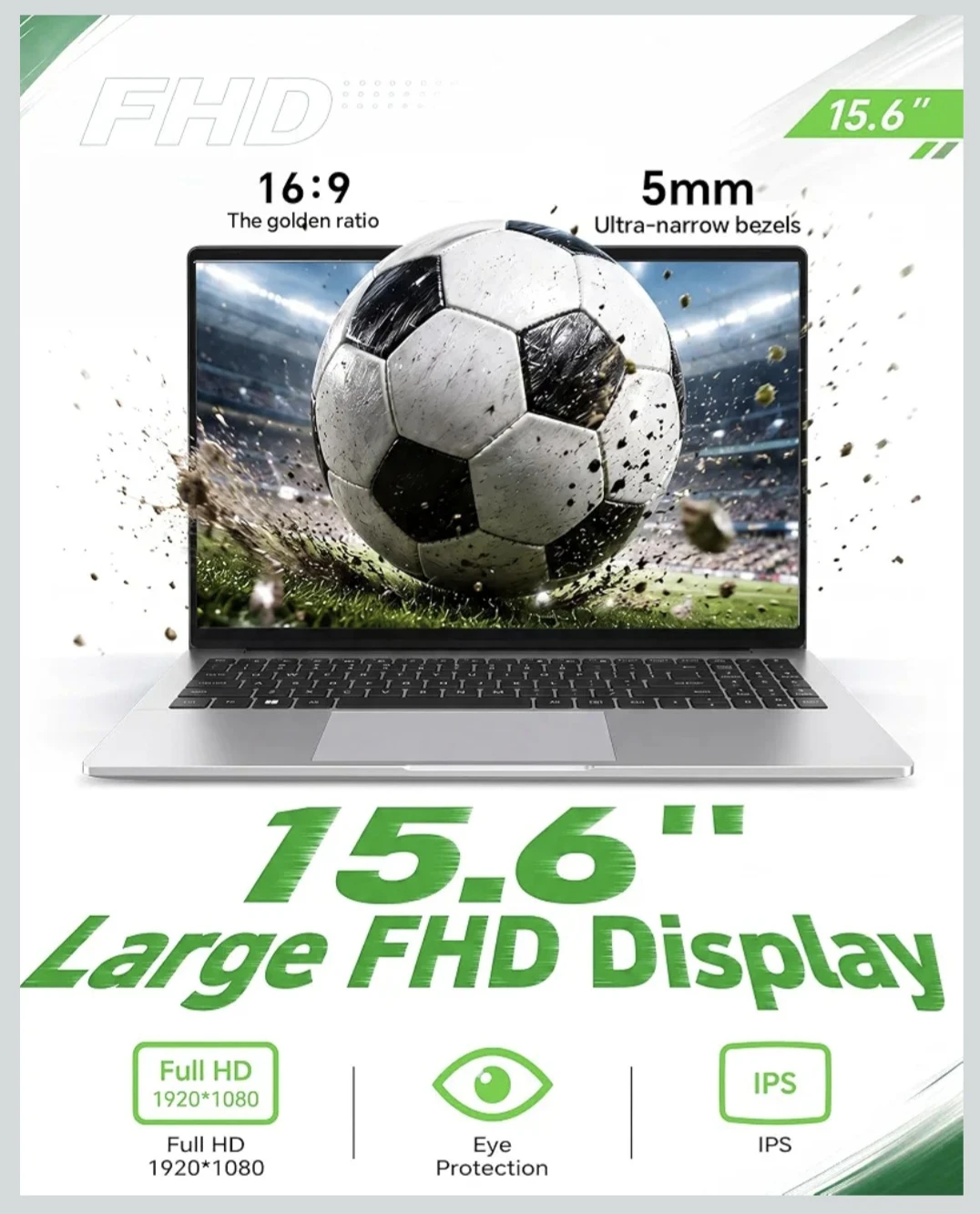 15.6 inch FHD Laptop Intel N4020 - photo 4