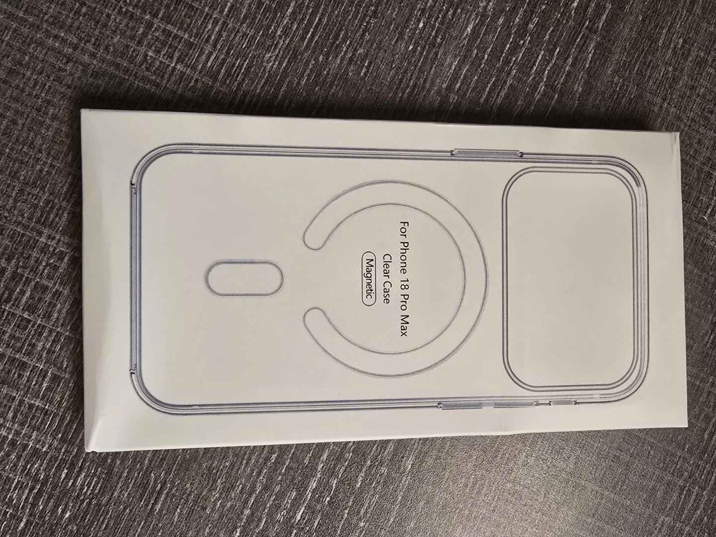 Iphone 18 pro max Clear Magnetic Phone Case - photo 2