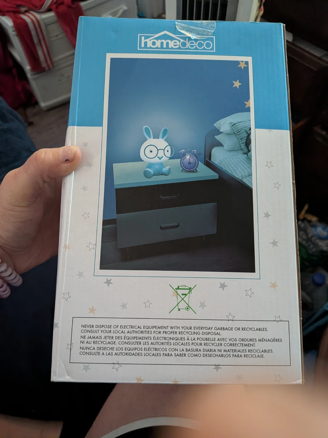homedeco Bunny Touch Light - photo 3
