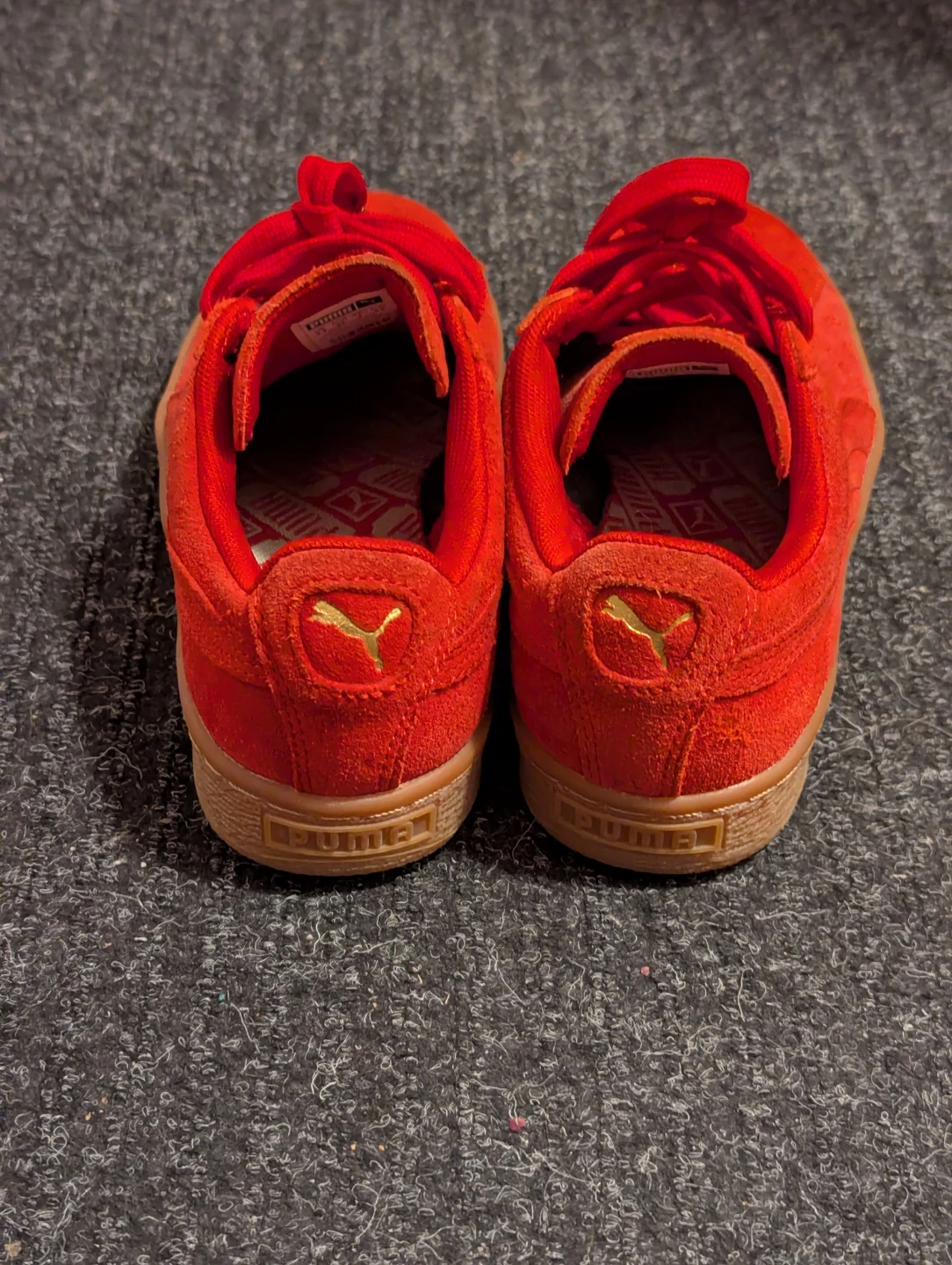 Puma Suede Classic Red Sneakers SZ 6 - photo 5