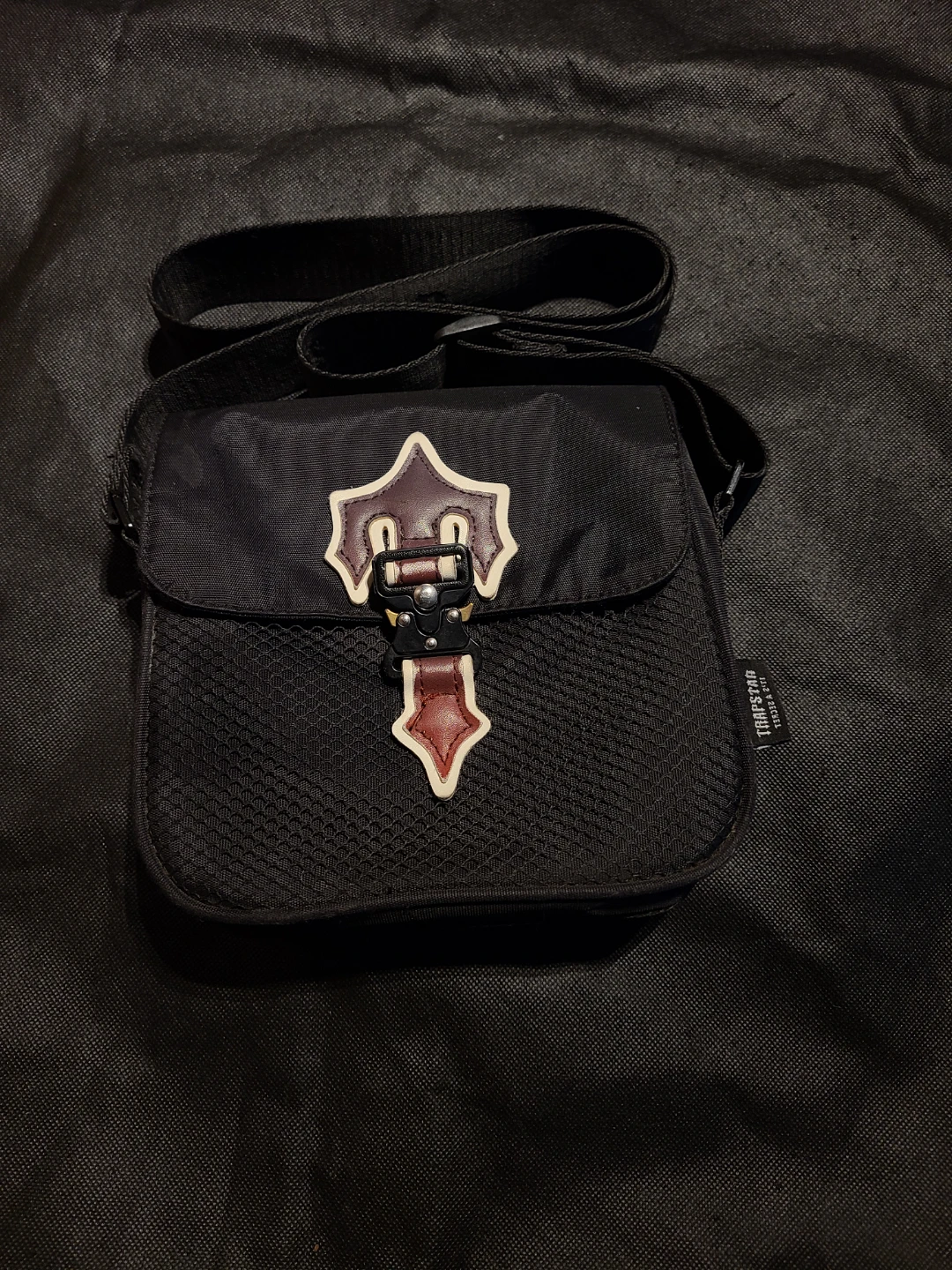 Trapstar Black Irongate Crossbody Bag