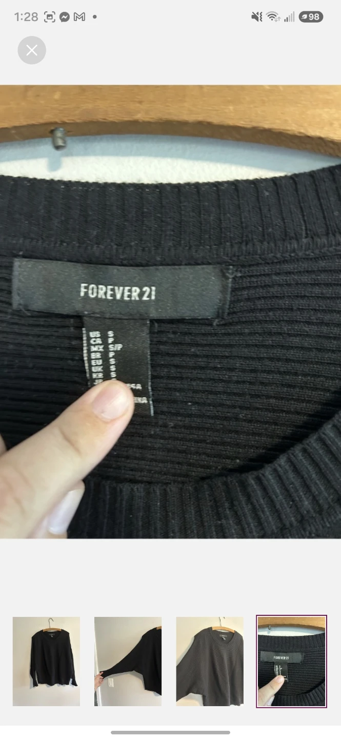 Forever 21 black top - photo 3