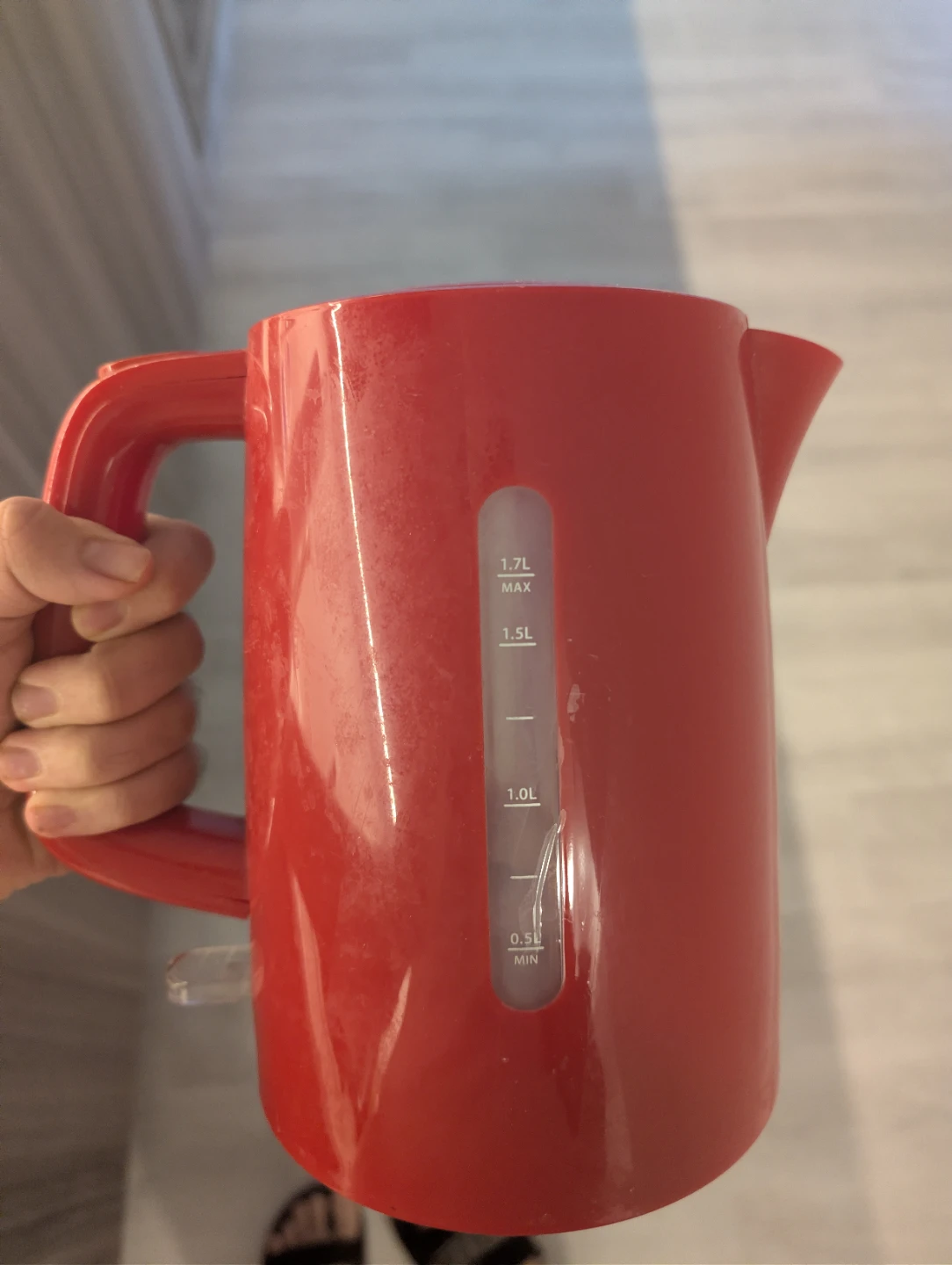 Red Electric Kettle 1.7L - photo 2