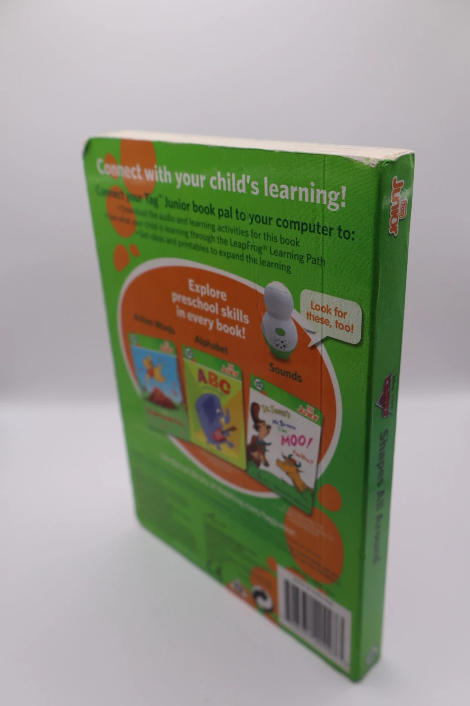 LeapFrog Tag Junior Cars Shapes All Around Book - photo 4