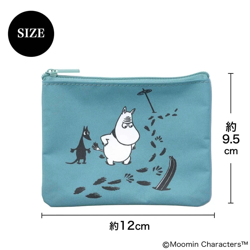 Set of 2 Moomin Character Zipper Pouches little my - photo 5