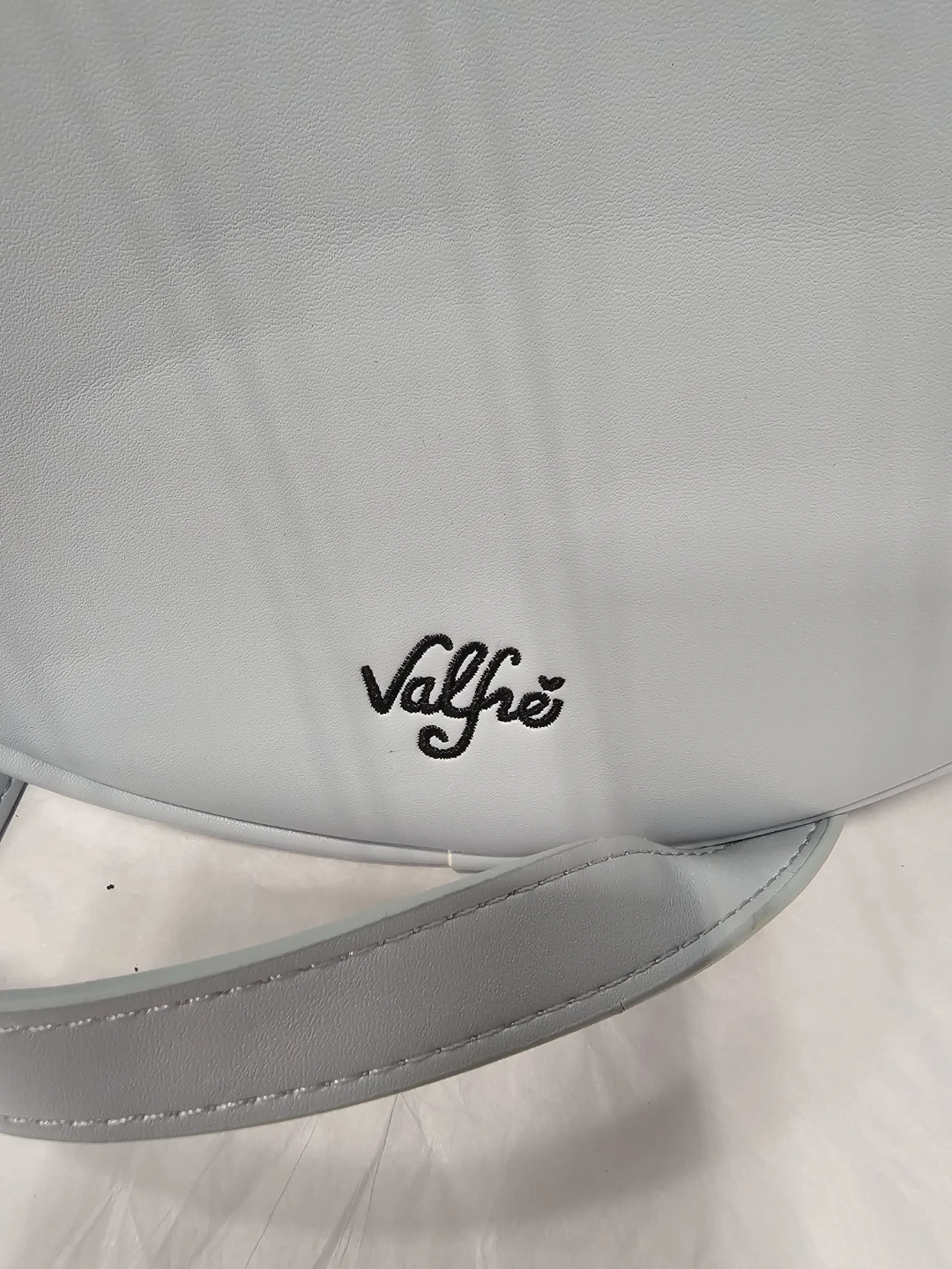 Valfré Light Blue Round Crossbody Bag Adjustable Strap - photo 4