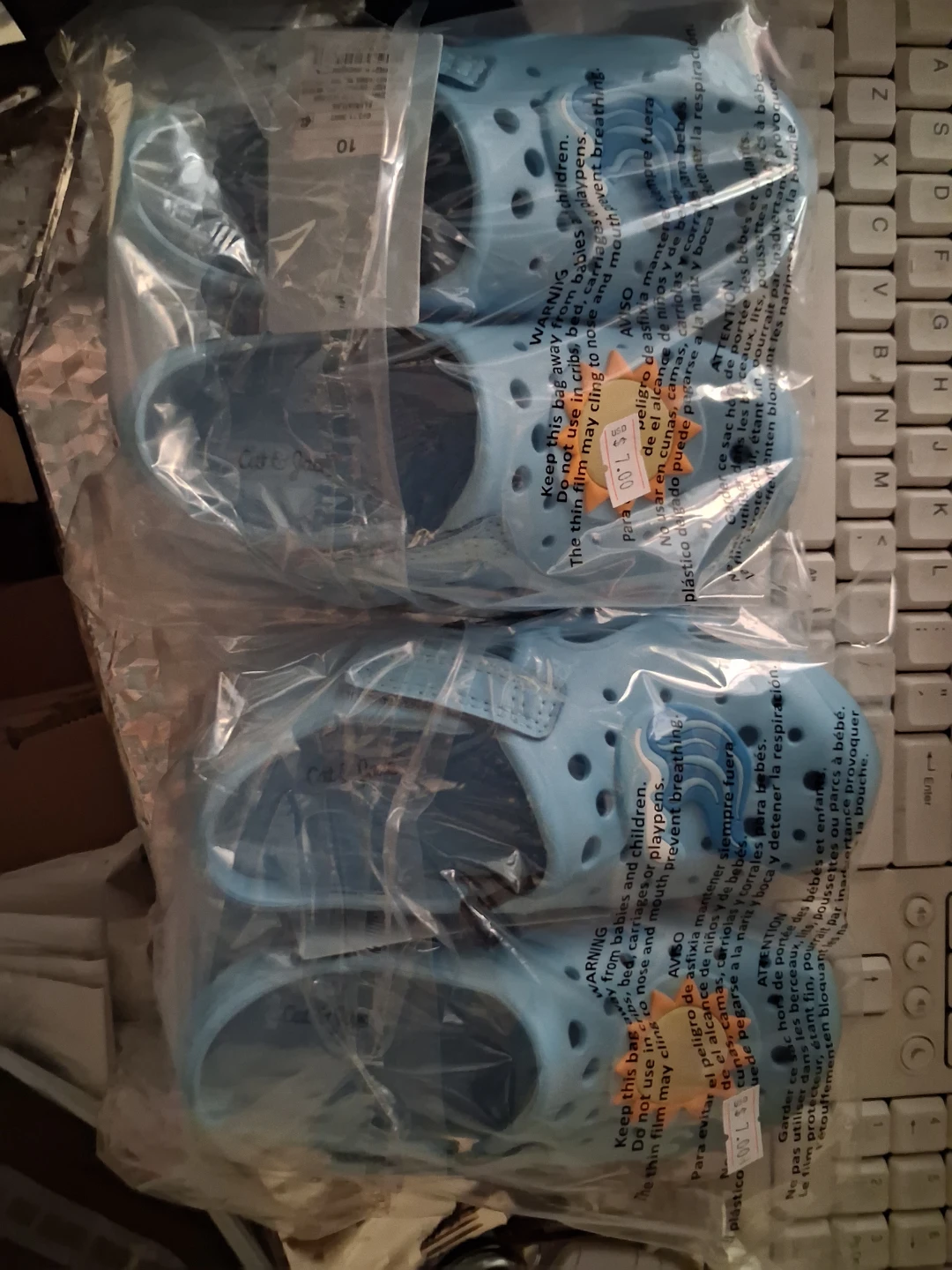 Cat & Jack Toddler Water Sandals Blue Size 10