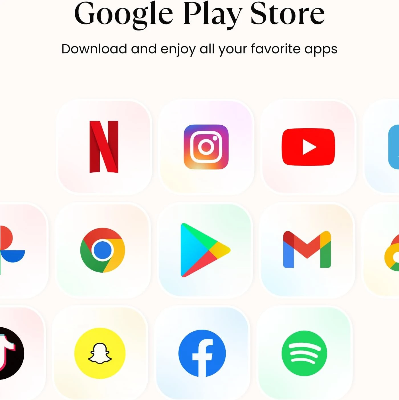 15.6" Smart Digital Calendar with Google Play Store - photo 4