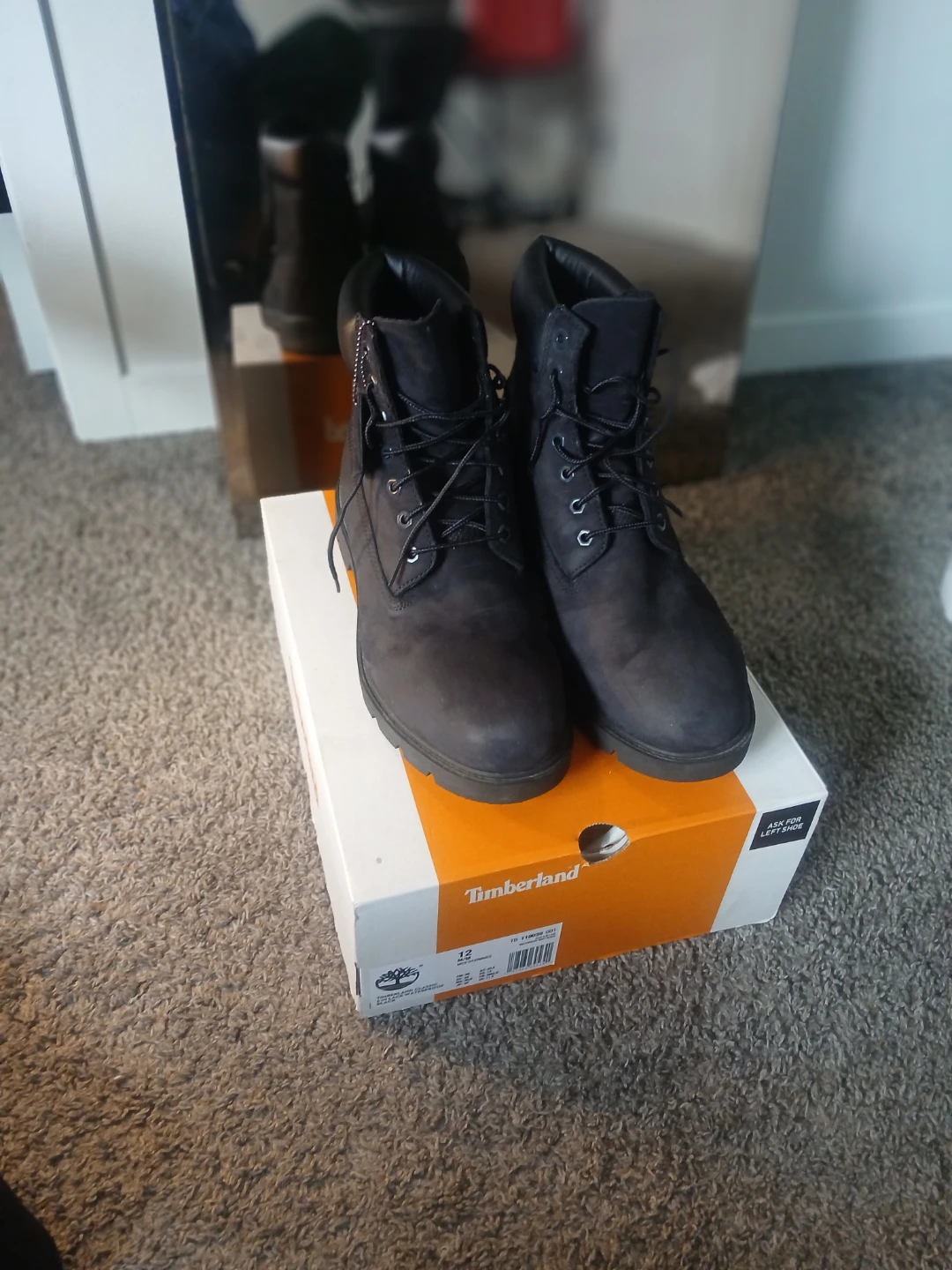 Timberland Classic 6-Inch Waterproof Boots - Black Size 12 - photo 2