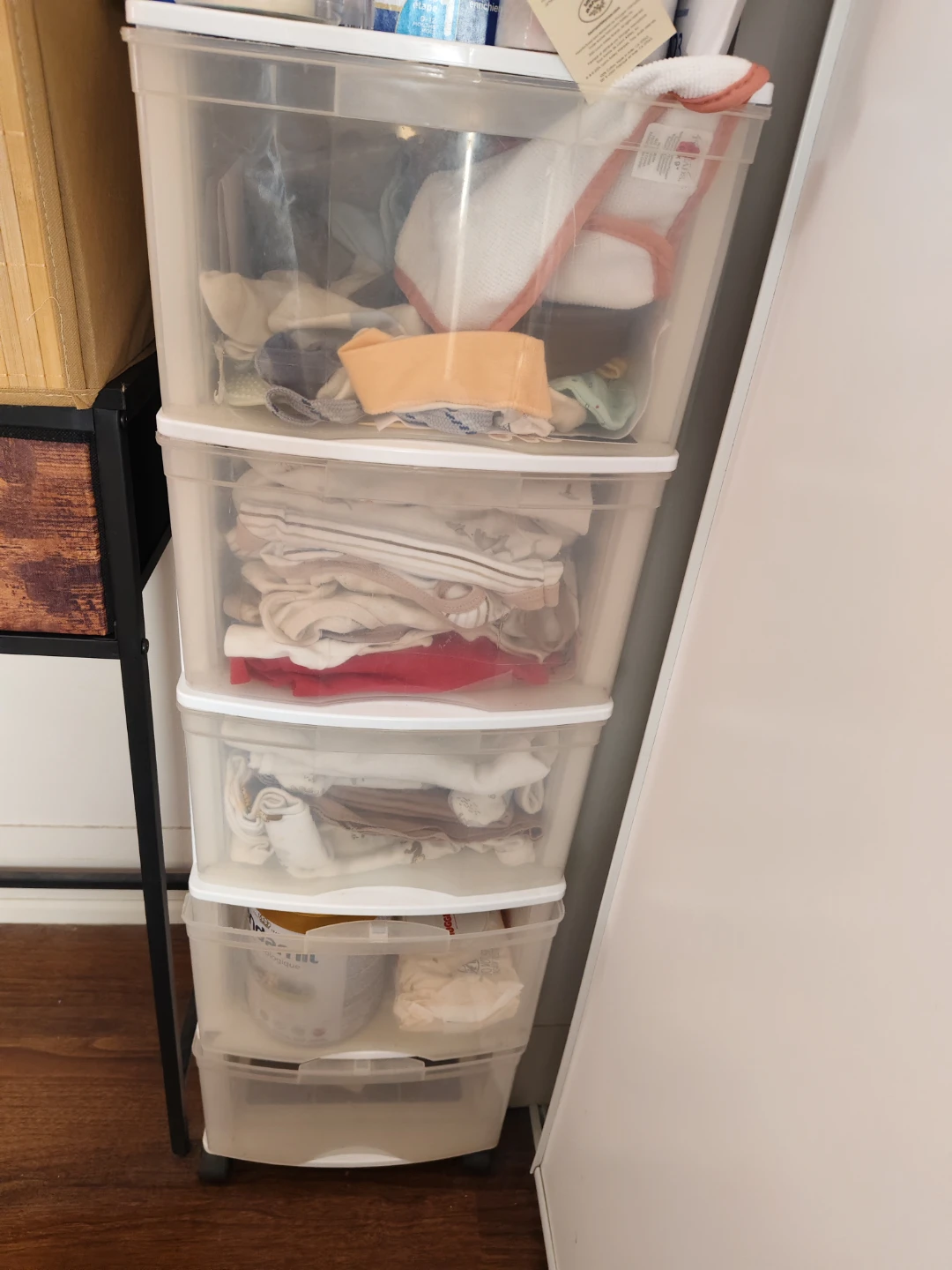 Sterilite 4-Drawer Plastic Storage Cart