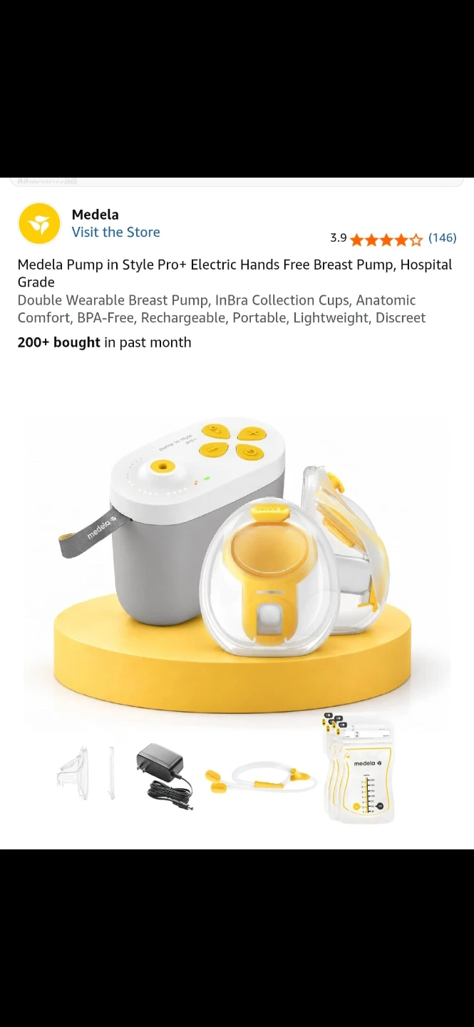 Medela Pump in Style Pro+ Electric Breast Pump New
