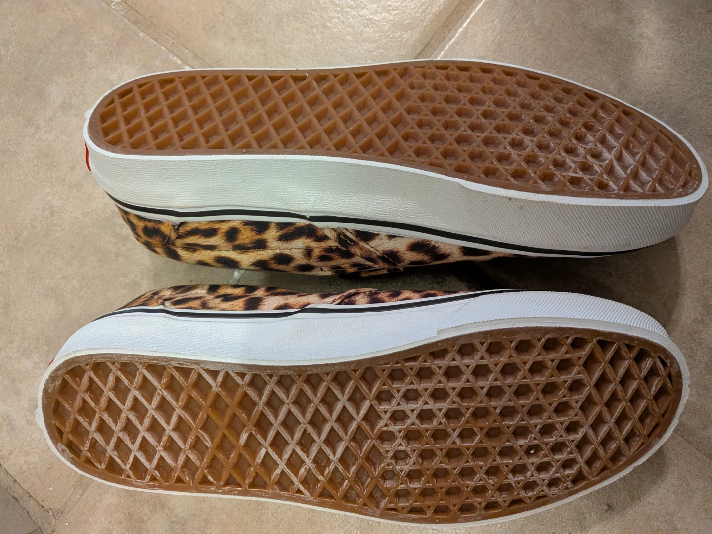 Vans Leopard Print Slip-On Shoes - photo 4