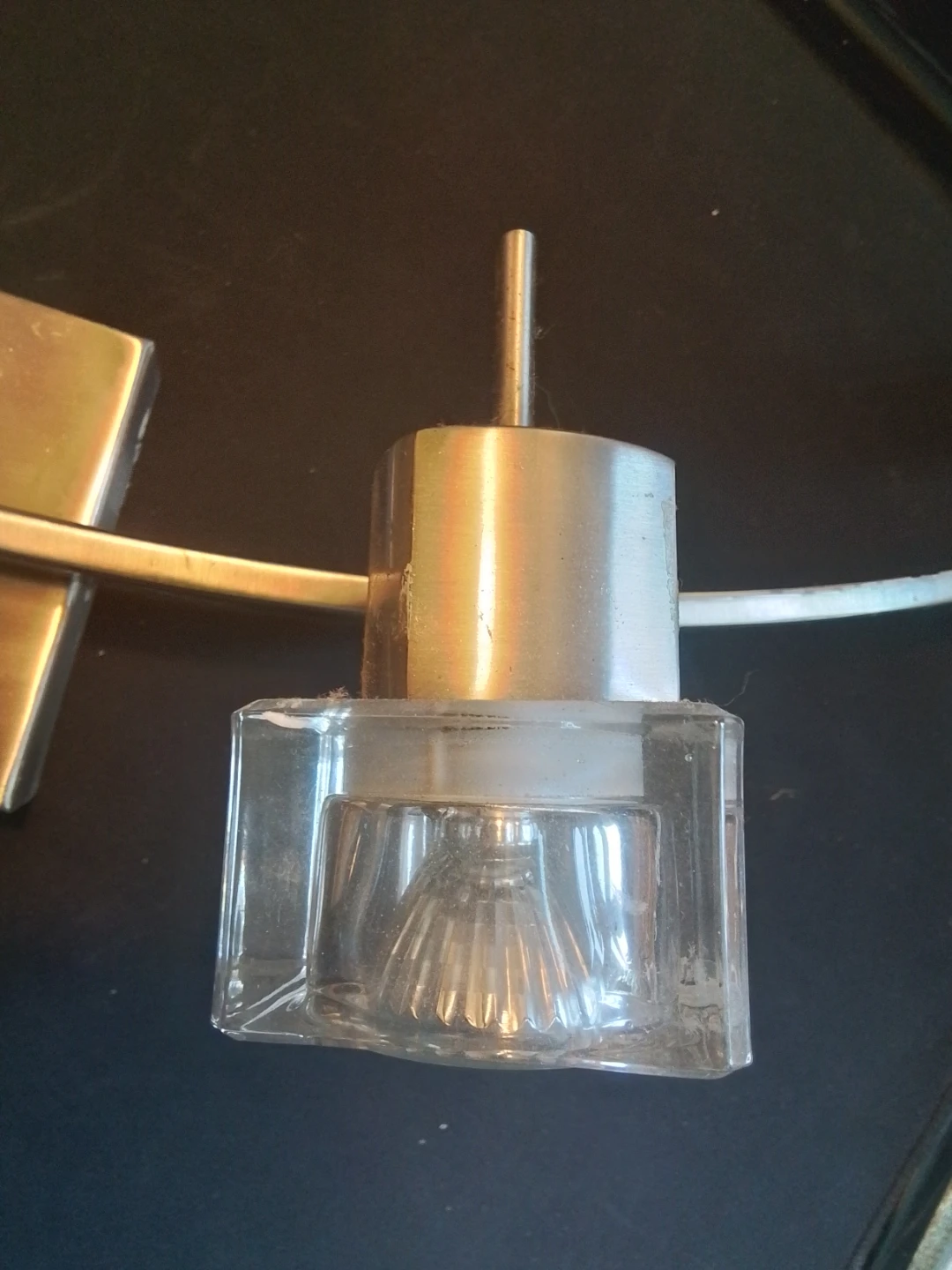 4-Light Brushed Nickel Track Lighting Fixture - photo 5