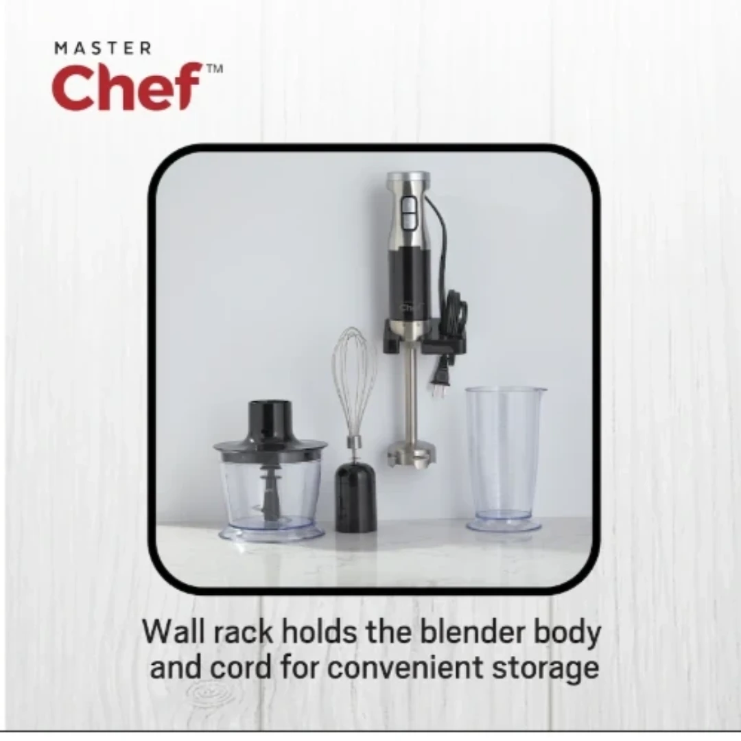 Master Chef Hand Blender 3-Attachment Set - photo 3