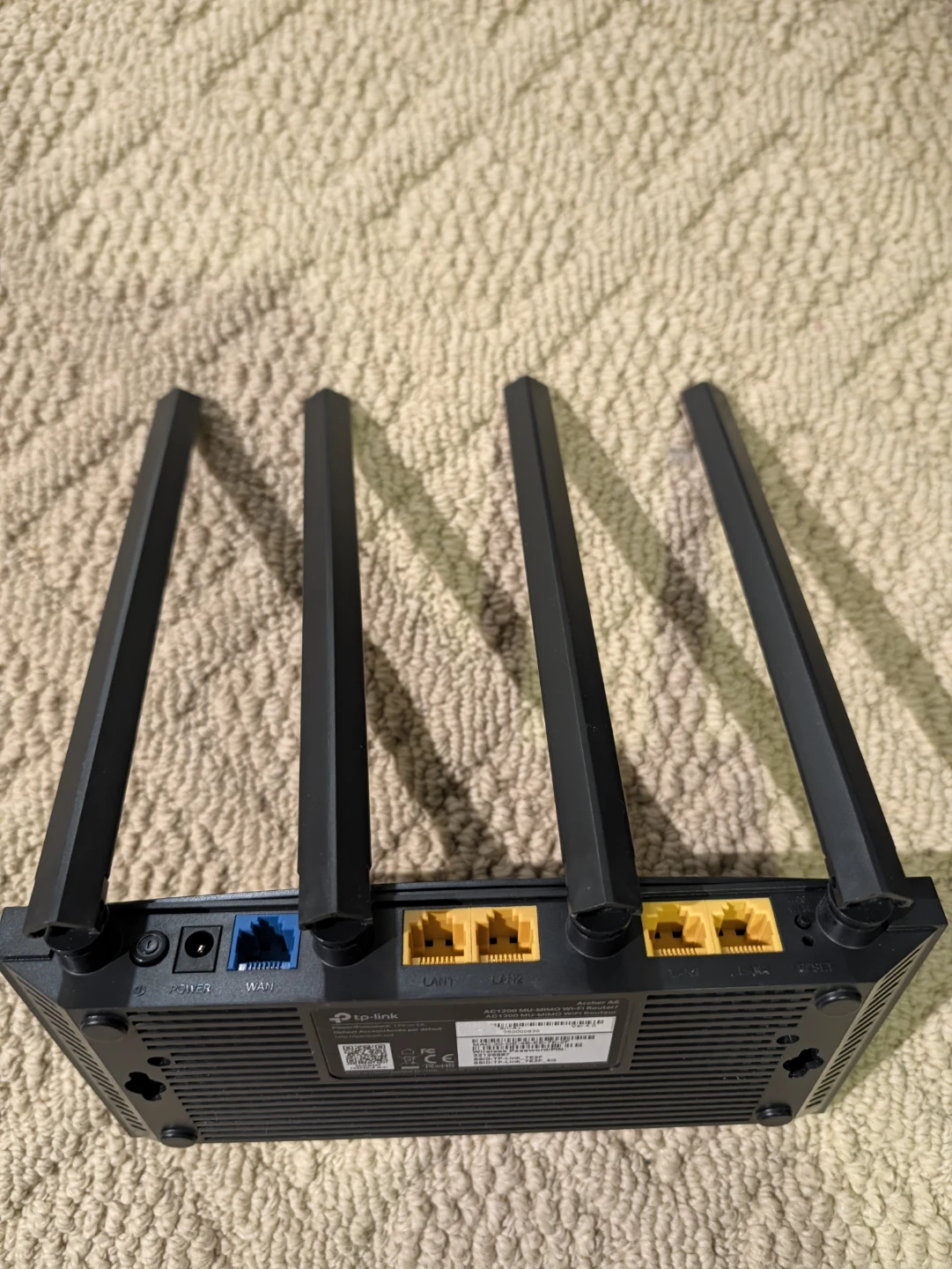 TP-Link Archer A6 AC1200 Wi-Fi Router - photo 2
