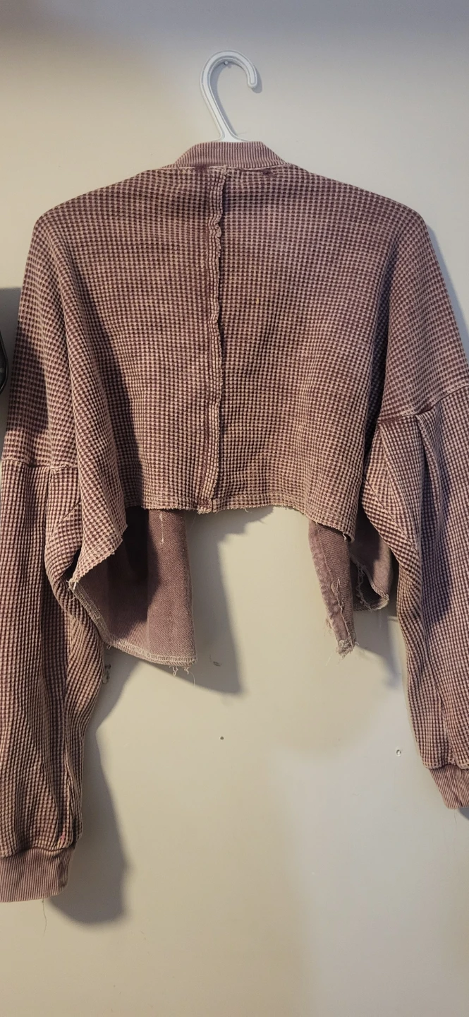 Love Lola Waffle Knit Crop Top - photo 2