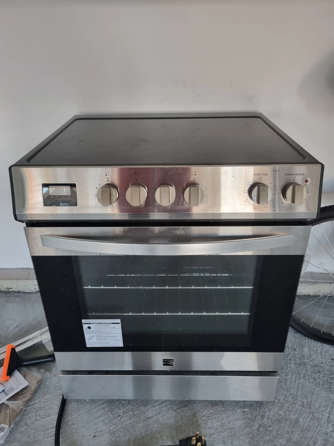 Kenmore Stainless Steel Electric  Induction stove