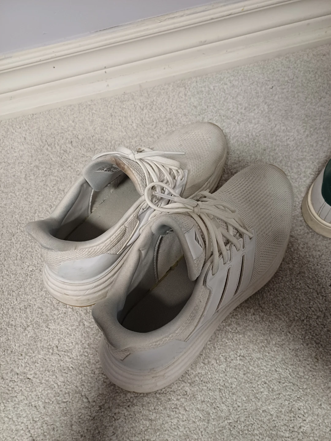 Two Pairs of Adidas Sneakers - Sizes 8.5 and 9 - photo 2