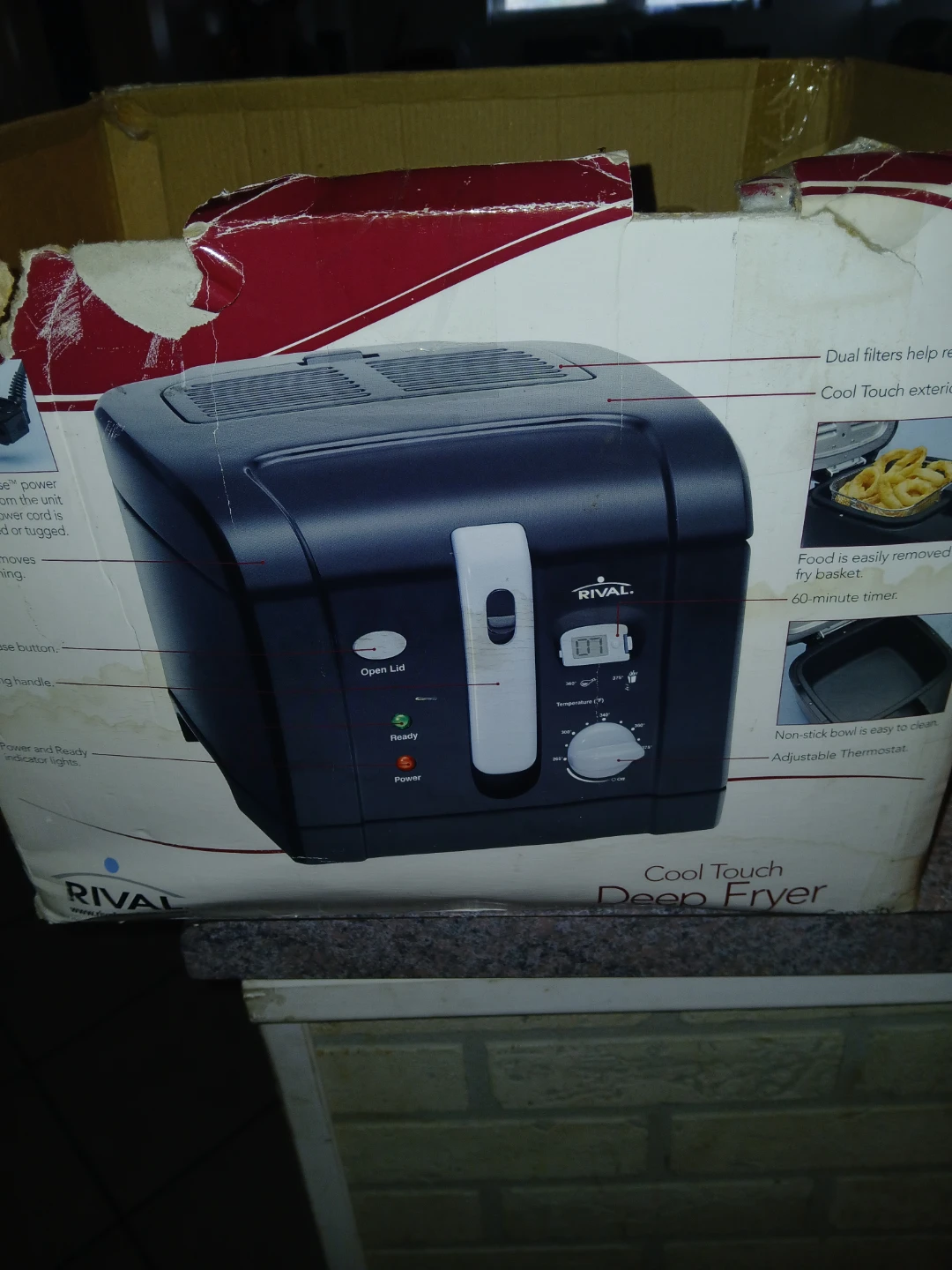 New deep fryer