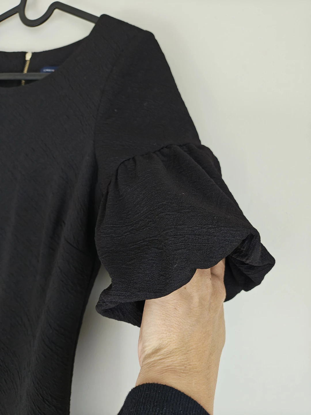 Tommy Hilfiger Black Ruffle Sleeve Dress - photo 5