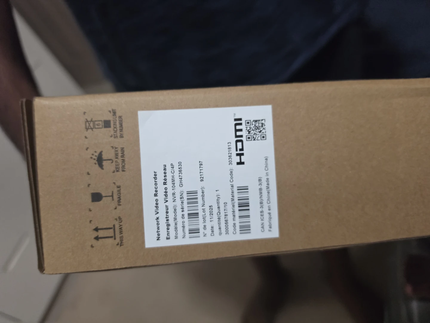 Network Video Recorder NVR-104MH-C/4P - photo 3