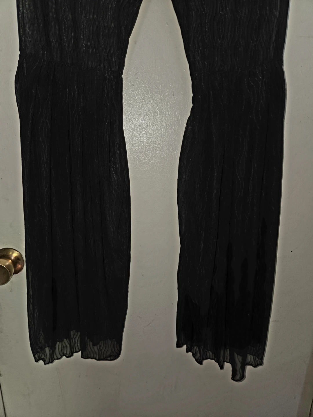 Sheer Bell Pants W/ Pattern in a Ladies L - photo 5
