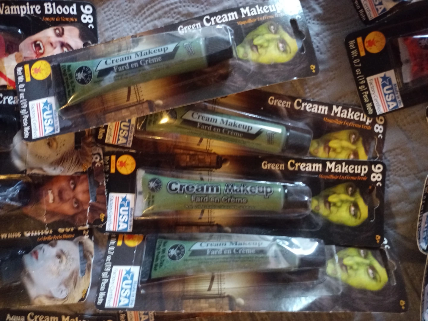 Halloween makeup - 40+ tubes - BRAND NEW - shipping available - photo 5
