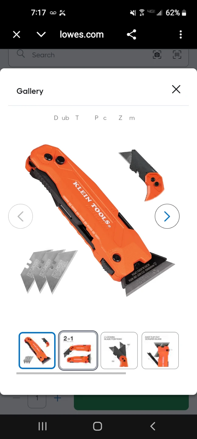 KLEIN TOOLS 2 IN 1 FLICKBLADE - photo 3