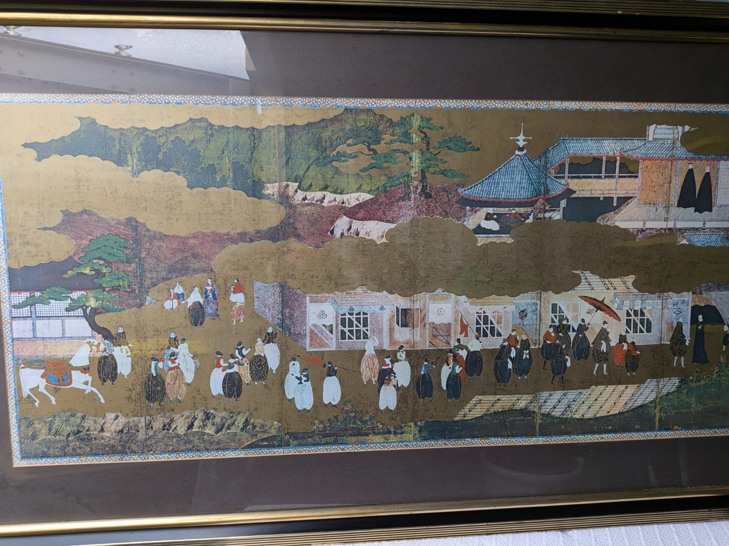 Framed Traditional Japanese Style Art Print