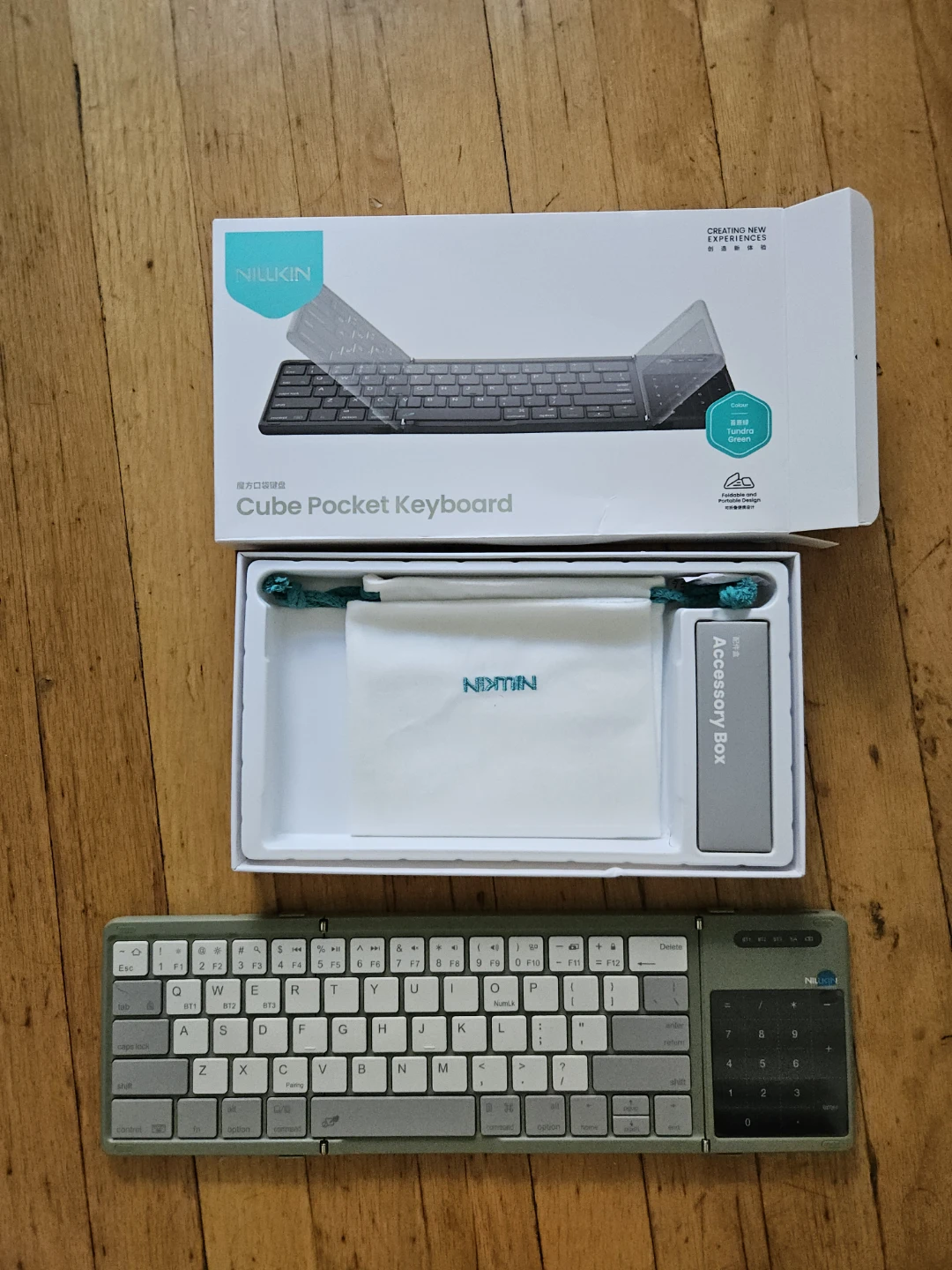 Nillkin Cube Pocket Keyboard - Tundra Green - photo 3