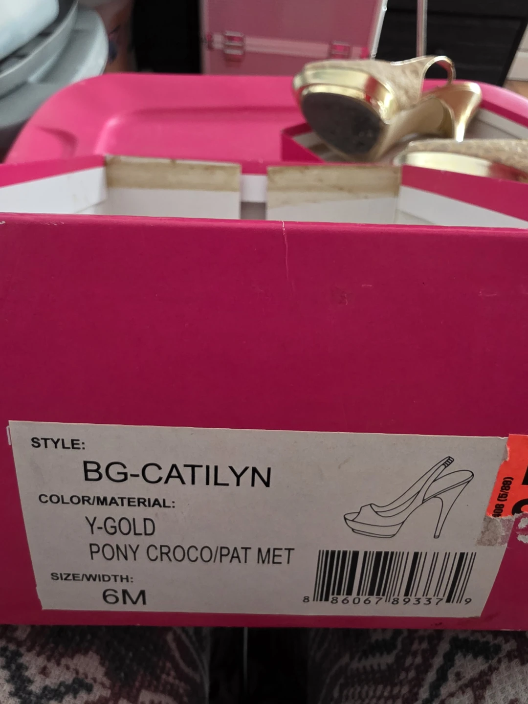 BCBG Girls Catilyn Heels Gold 6M - photo 3