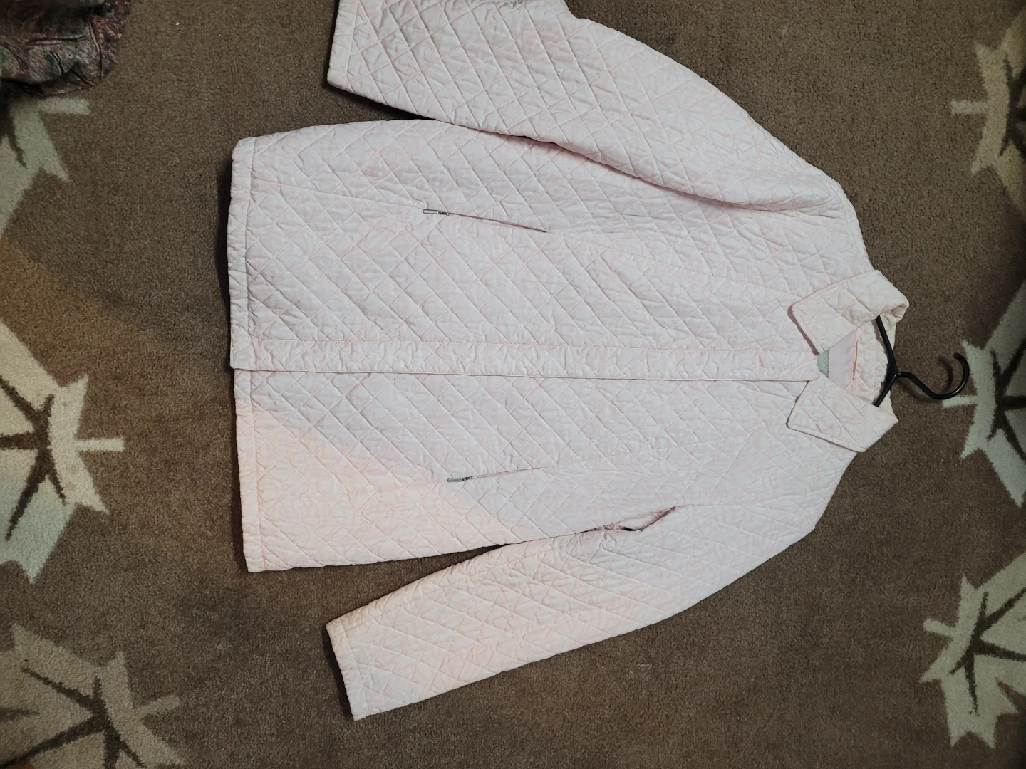 Utex Pink Quilted Jacket