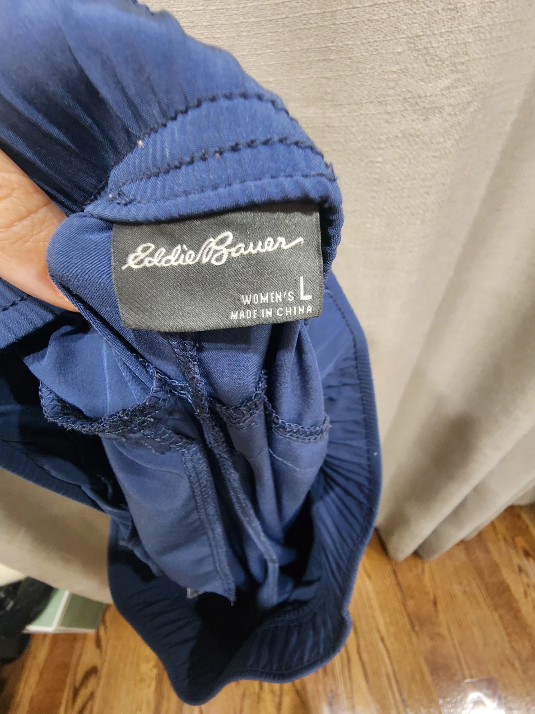 Eddie Bauer Women's Blue Pants Large