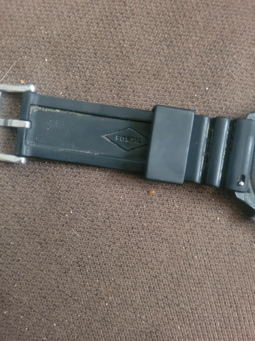 Fossil Smartwatch with Black Silicone Strap - photo 2