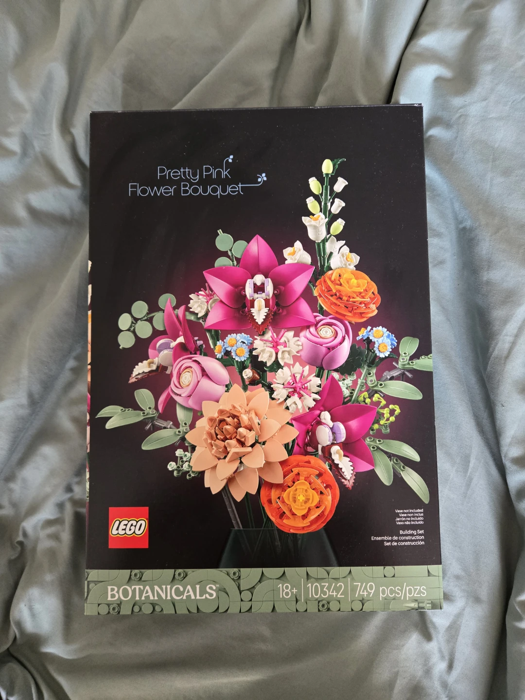 LEGO Botanicals Pretty Pink Flower Bouquet 10342