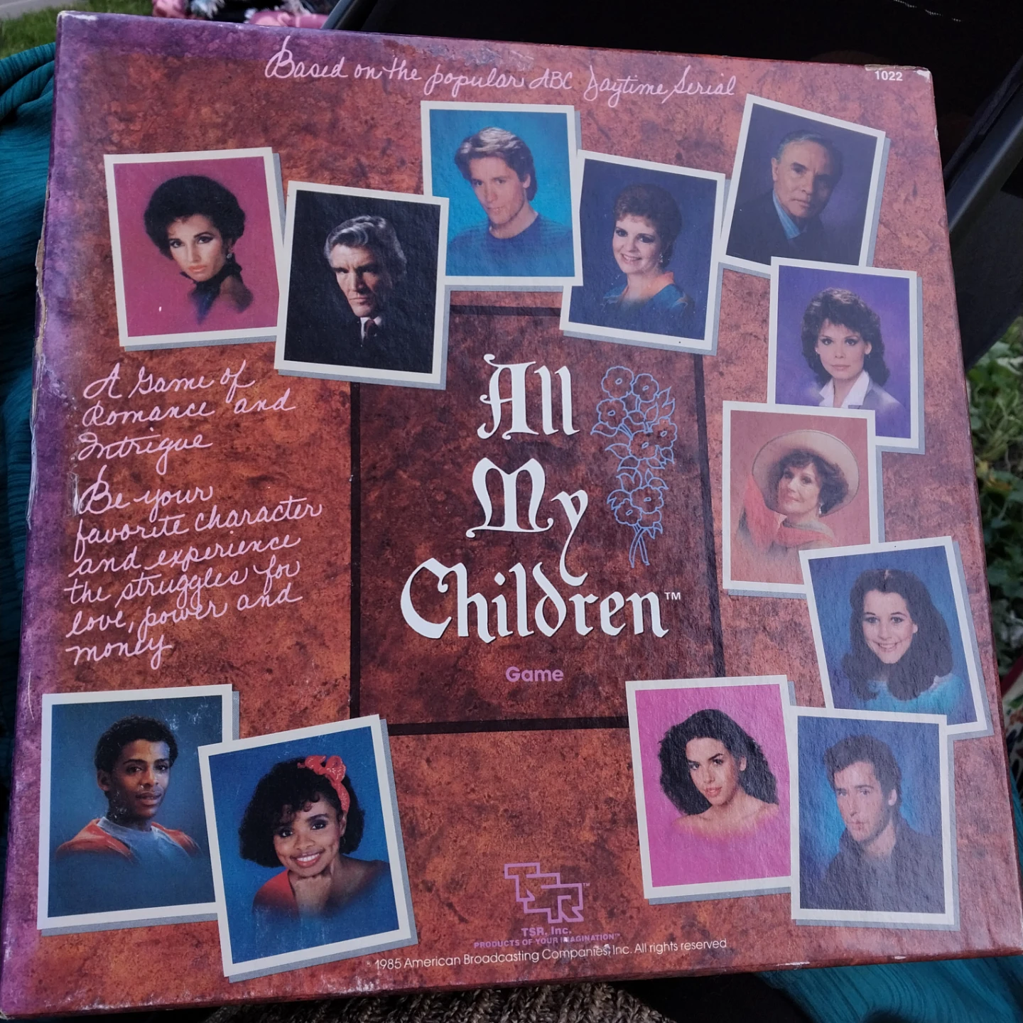 1985 All My Children Board Game by TSR