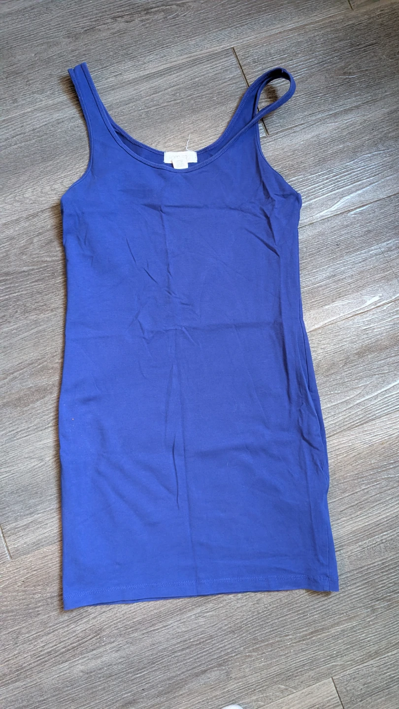 FREE forever 21 Blue Tank Top Dress