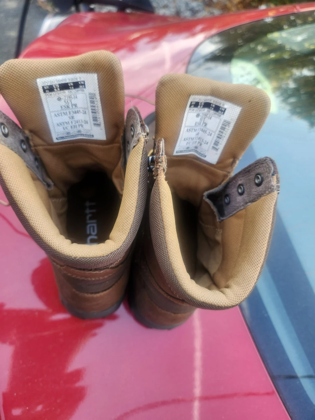 Carhartt Brown Work Boots - photo 4