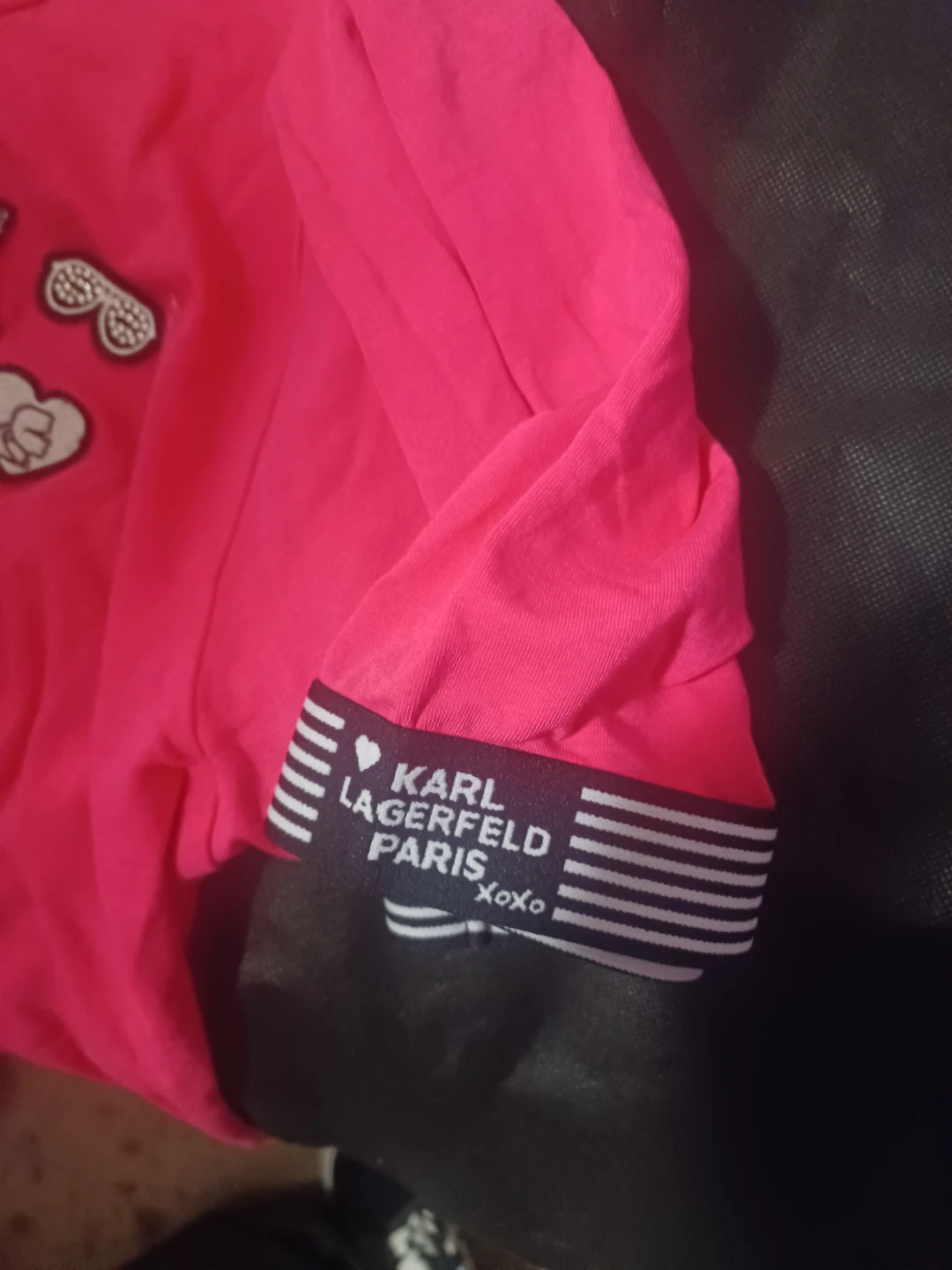 Karl Lagerfeld Paris Hot Pink T-Shirt - photo 2