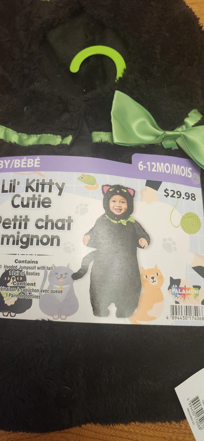 Lil' Kitty Cutie Baby Costume 6-12 Months - photo 2