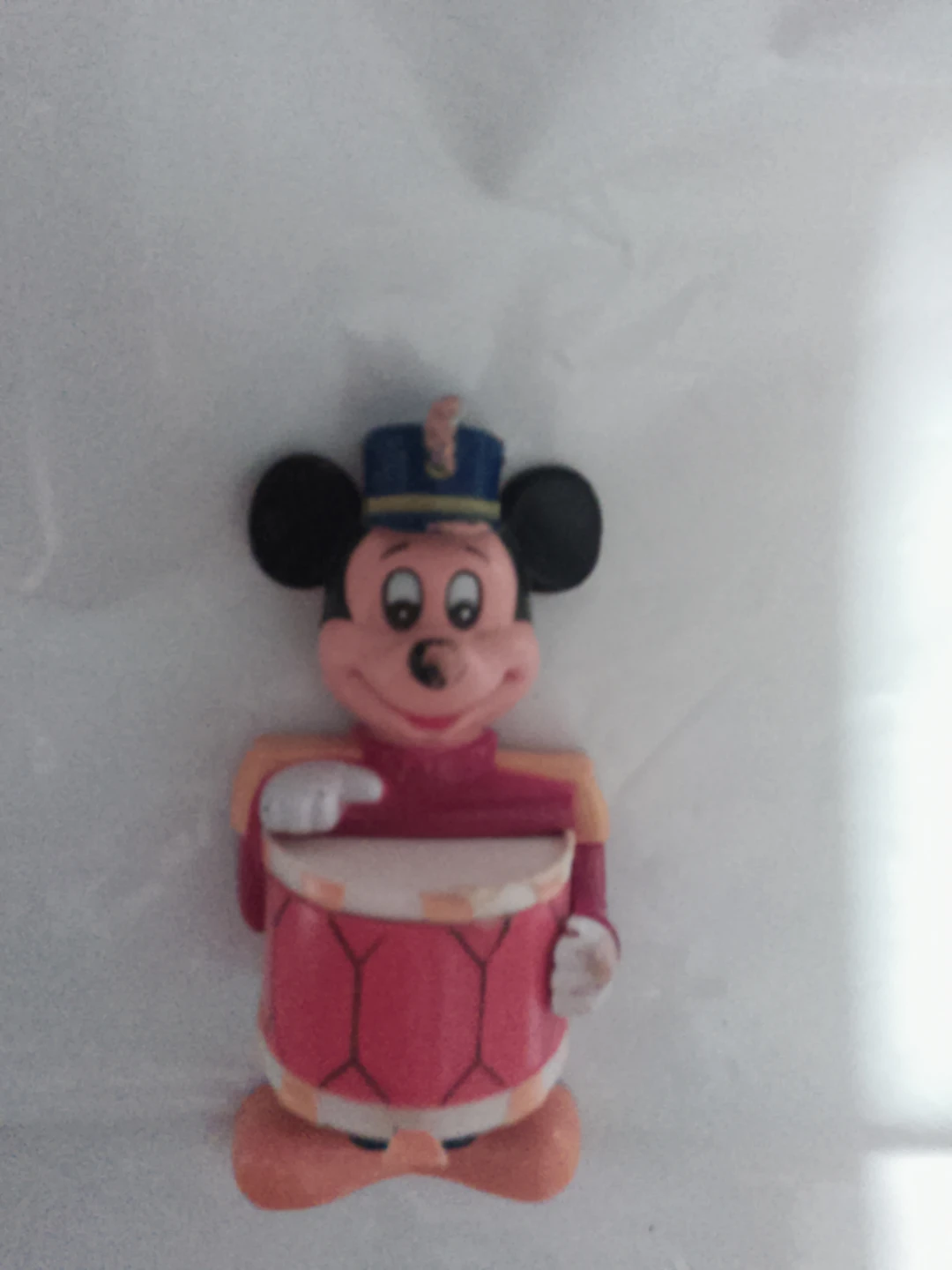 Vintage Mickey Mouse Drummer Magnetic Figure - photo 2