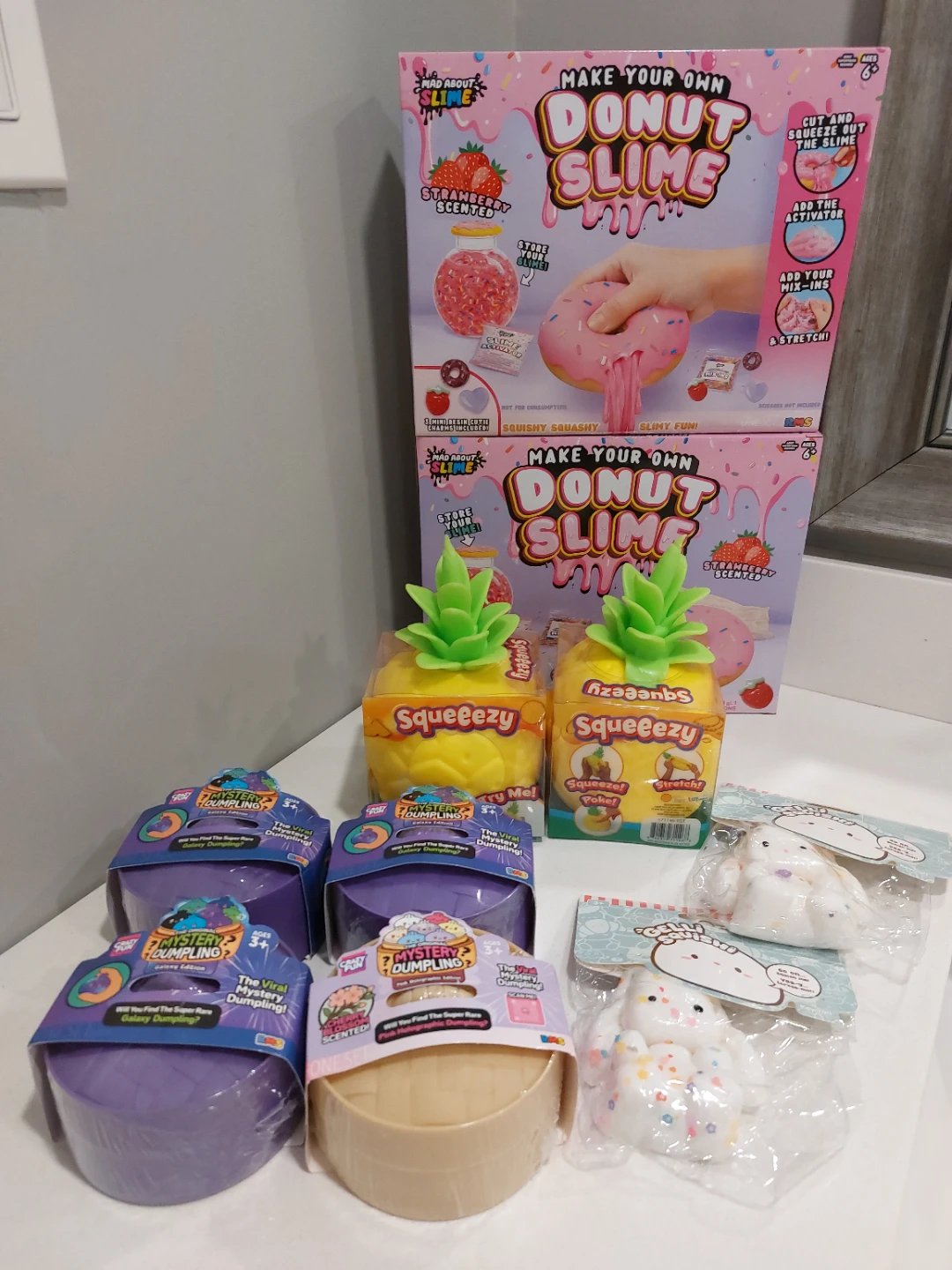 RMS Dumplings, Squishies
