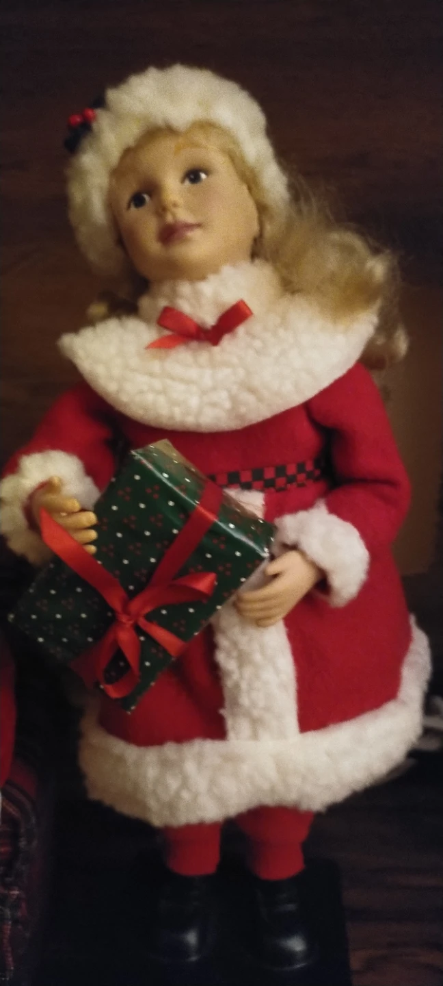 Vintage Christmas Noel Doll Set - photo 3