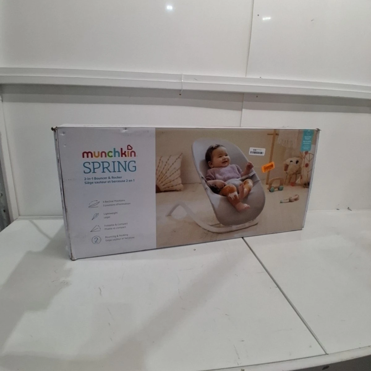 Munchkin Spring 2-in-1 Bouncer & Rocker