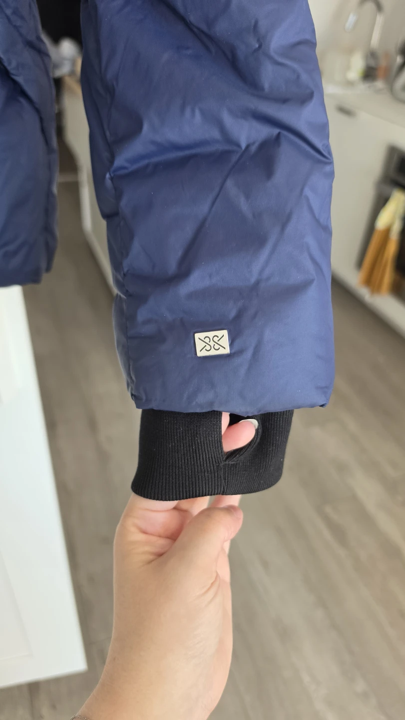 Soia & Kyo Navy Puffer Jacket - photo 2